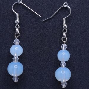 Moonstone earrings